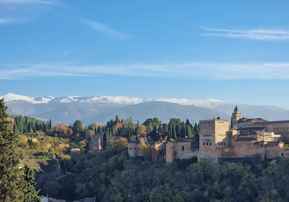 Mirador de San Nicolás – panoramic viewpoint in Granada Mirador de San Nicolás viewpoint in Granada with panoramic view of the Alhambra